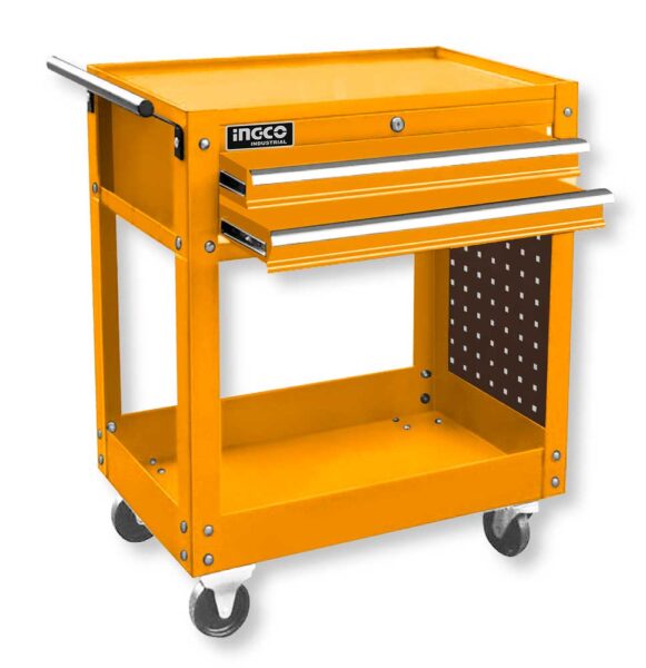 Carrello Portattrezzi 2 Piani + 2 Cassetti