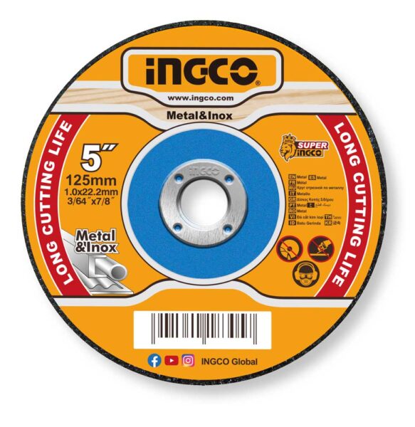 Disco Taglio Metallo 125x1,0MM