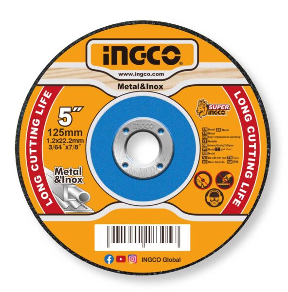 Disco Taglio Metallo 125x1,2MM