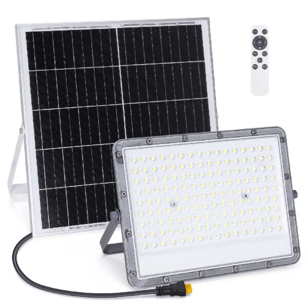 Proiettore Led Solare 200W 2000Lumen IP65 6500K