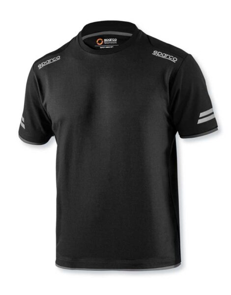 T-Shirt Sparco Nero/Grigio