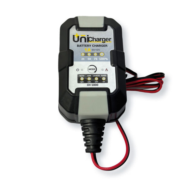 Caricabatterie/Mantenitore Unibat 1A 6/12V
