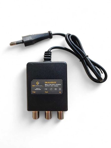 Alimentatore TV 2 Uscite per Amplificatori Antenna