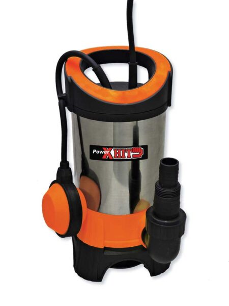 Pompa Sommersa Acque Sporche 1100W in Acciaio Inox