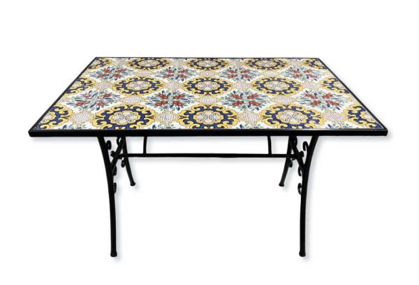 Tavolo Mosaico Santorini cm.120x80