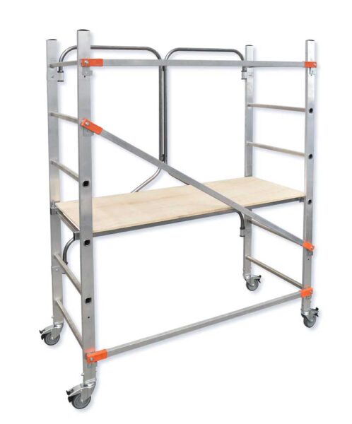 Trabattello Flecto Alluminio Pieghevole 146x0,64x1,93h