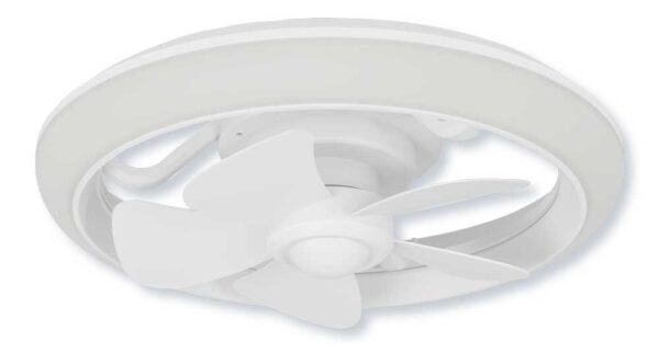 Ventilatore da Soffitto 40CM 30W con Luce Led RGB 2700lm 6 Velocit&agrave;