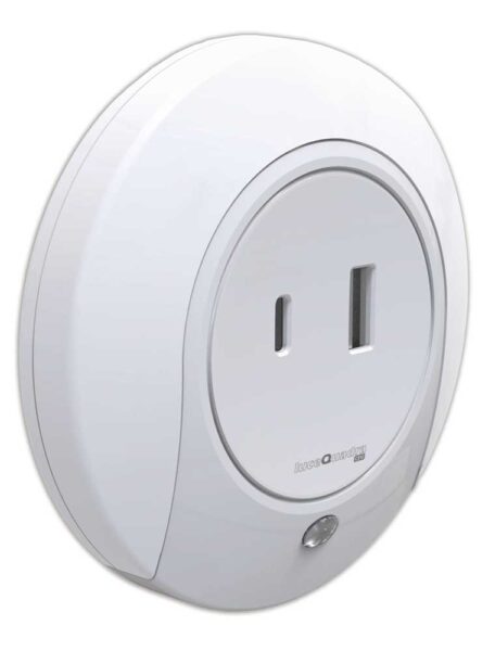 Punto luce/presa con crepuscolare