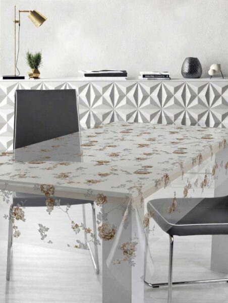 Cristall stampato fantasia E48/13 h.140 rotolo da 30mt.