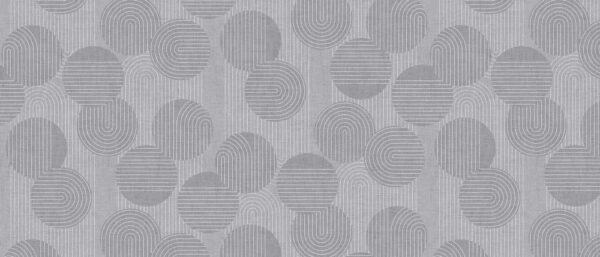 Plastica autoadesiva Bonita cm.45 Circles Gray 1G1/12