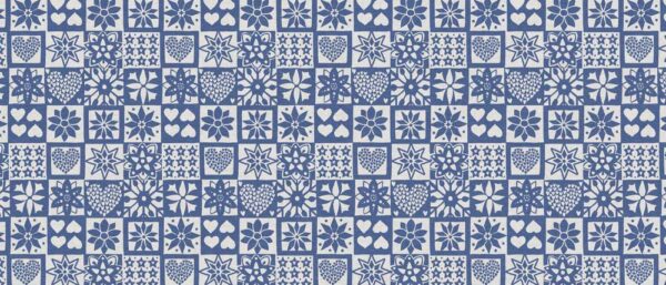 Plastica autoadesiva Bonita cm.45 Maiolica Blu 1G9/04