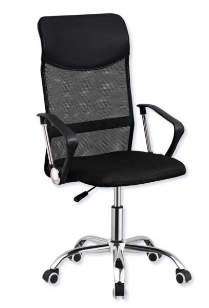 Poltrona Ufficio Classy Nero 60x65x108/118h