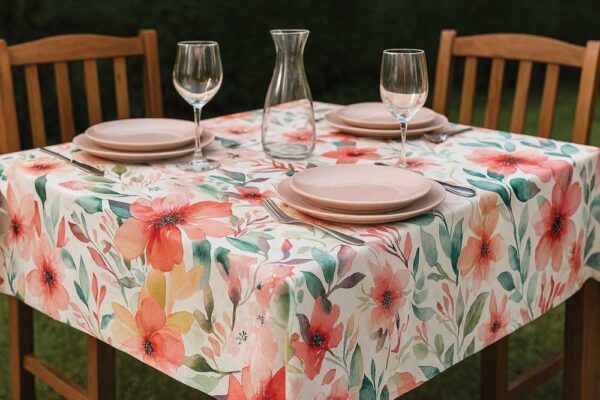 Tovagliato felpato h.140 4074/01 leggermente goffrato