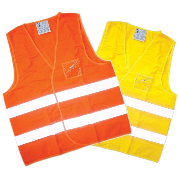 Gilet Catarifrangente c/porta Badge