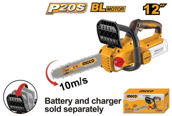 Elettrosega a Batteria 20V Lama 30cm BL Motor Nuda