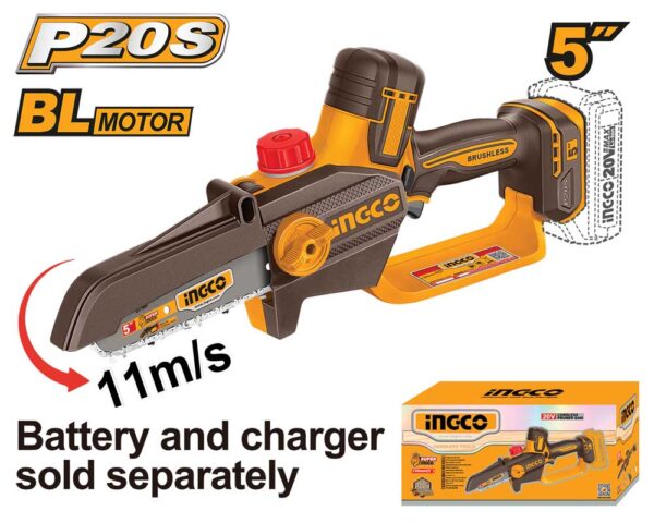 Minisega a Batteria 20V Lama 13CM BL Motor Nuda