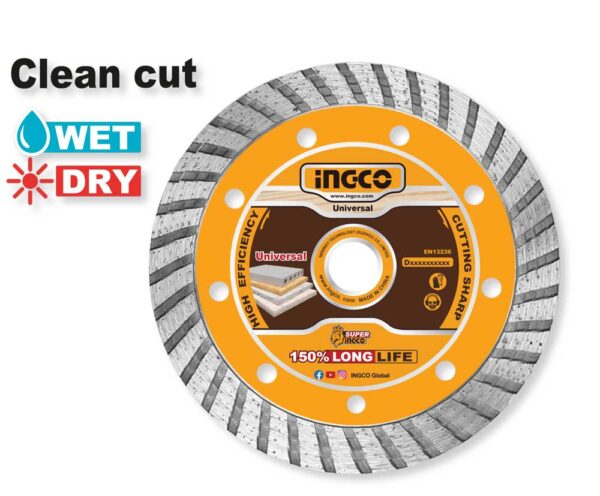 Disco Diamantato Turbo 115MM Clean Cut