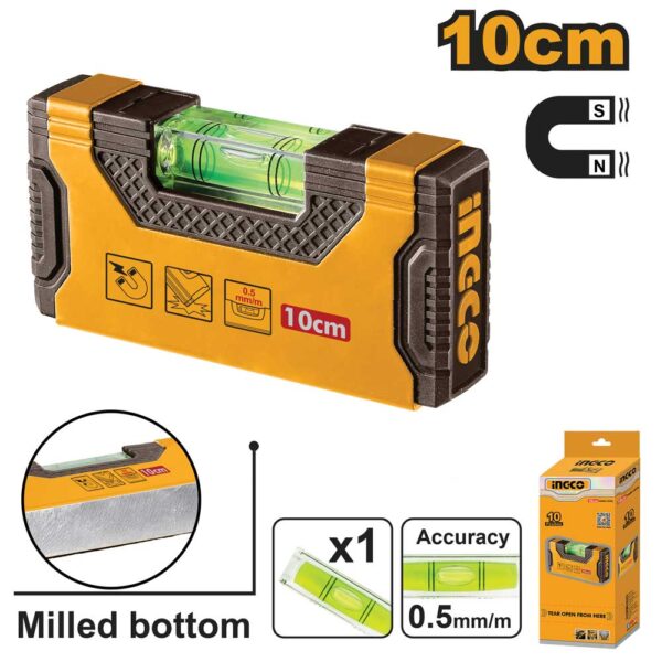 Mini Livella Magnetica 10CM