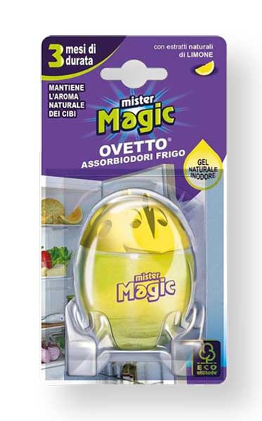 Ovetto Frigo Assorbiodori Limone Mister Magic
