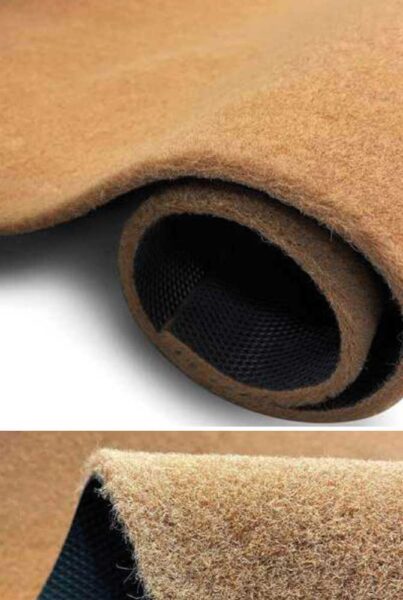 Tappeto Ecococco poliestere fondo antiscivolo TPR H.120x12MT