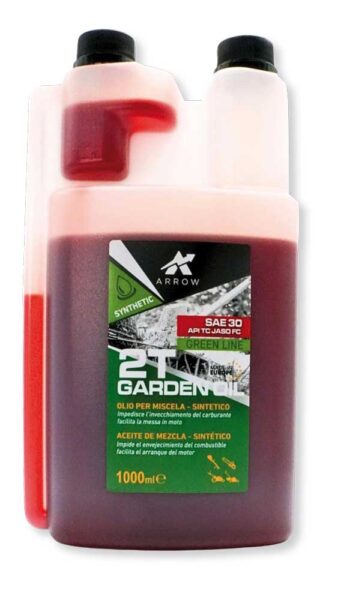 Olio Miscela Garden 1LT 2T SAE30 C/Dosatore