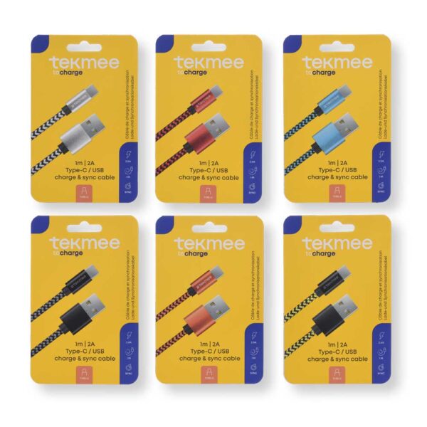 Cavo Type-C/Usb 1MT 2A Tekmee