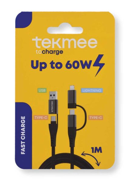 Cavo 4in1 1MT 60W Tekmee