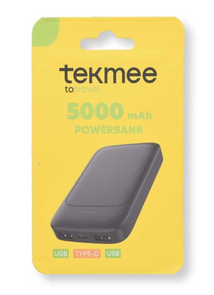 PowerBank 5.000mAh Usb/Type-C Tekmee