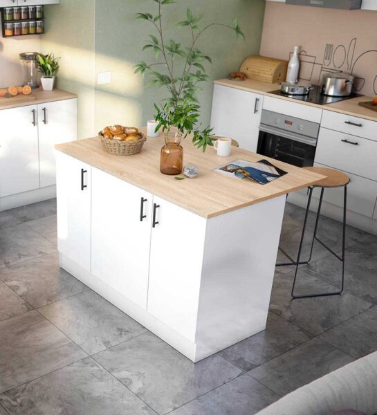 Mobile Isola Cucina Kira 138x94x90h
