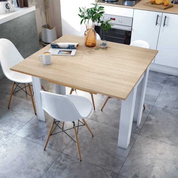 Tavolo estensibile 110x50/100-h79/77,5