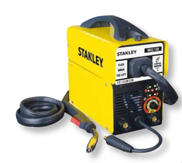 Saldatrice Filo Inverter Stanley MIG 120 3,6Kw 120A (max)