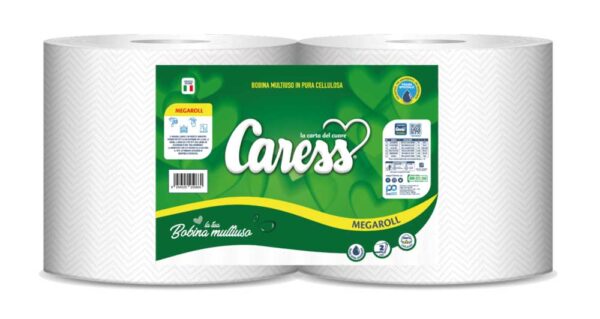 Carta Ovatta Megaroll (Coppia) 1,6Kg 2 Veli Microincollato