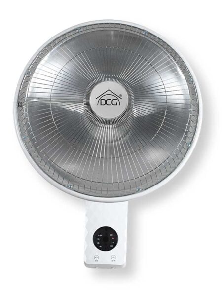 Stufa oscillante a parete carbonio parabola 900w