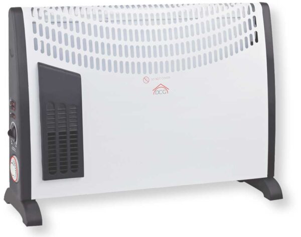 Termoconvettore con timer turbo 2000w