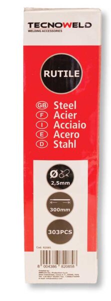 Elettrodi rutilici TecnoWeld 2,5x300(pz.303)