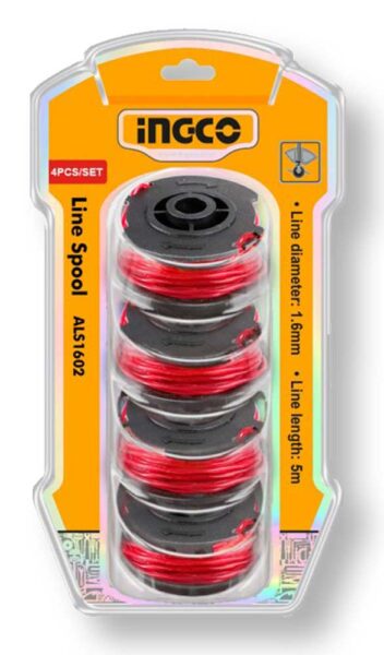 Kit 4 Bobine Filo 1,6MM per Tagliabordi CGTLI20018 - CGTLI20328